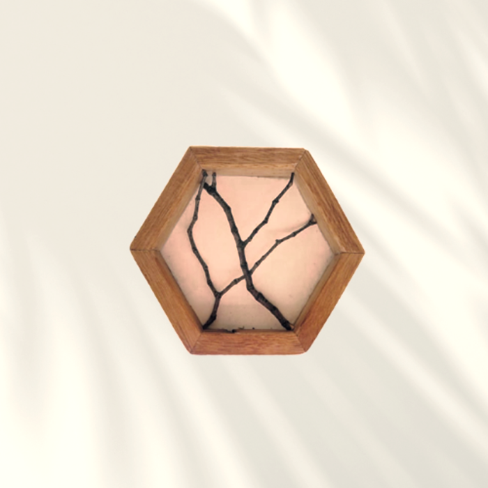Cuadro de madera S