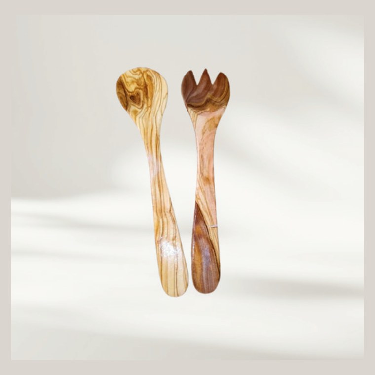 Cubiertos de ensalada clásicos